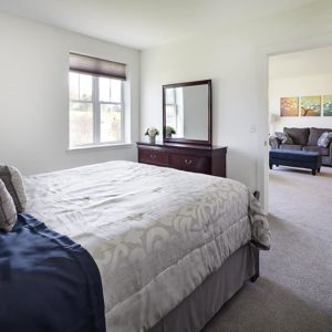 16 1-Bedroom Unit Bedroom